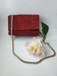 Замшевая сумочка на цепочке Zara woman, оригинал, фото №10