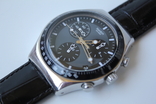 Винтажные кварцевые часы Swatch (Свотч) хронограф 1999, photo number 6