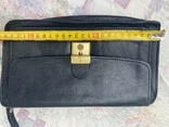 Кожаная сумочка барсетка 25х14, фото №7