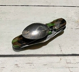 Багатофункціональний похідний Мультитул Military 6в1 ніж,ложка,вилка,2 відкривалки,штопор, фото №5