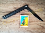 Складной нож Стилет Flipper Black M390, фото №7