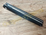 Нож складной M390 на подшипниках Флиппер танто с чехлом, photo number 12