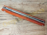 Нож складной M390 Brown на подшипниках Флиппер танто с чехлом, photo number 11