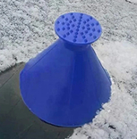 Автомобільний скребок для чищення льоду funnel snow remover, фото №2