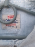Джинсовая рубашка Levi's размер L, photo number 8