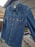 Джинсовая рубашка Levi's размер м, photo number 4