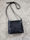 Шкіряна сумка кроссбоді Genuine leather, made in Italy, фото №6
