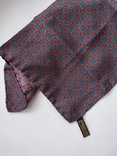 Чоловіча шовкова хустинка для кишені, made in Italy, photo number 6