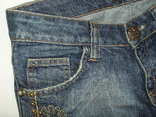 Шорты женские джинсовые длинные, фото №3