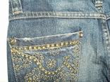 Шорты женские джинсовые длинные, фото №7