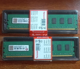 Оперативная память Transcend 8ГБ DDR 3 1600 MHz две планки по 4ГБ, numer zdjęcia 2