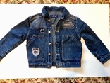 Курточка детская джинсовая фирменная и для девочки и для мальчика, фото №2