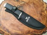 Якісний мисливський ніж 22см, надійний тактичний армійський ніж, фото №8