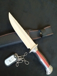 Великий мисливський ніж Columbia 30см. Туристичний ніж із чохлом, фото №8