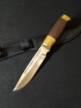 Високоякісний мисливський ніж "Мисливець", ніж фінка, туристичний ніж, photo number 2