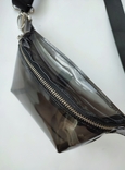 Женская силиконовая сумка бананка через плечо Bershka, фото №7