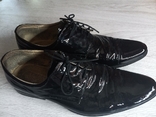 Туфли мужские лакированные 45 размер стелька 30см, фото №2