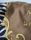 Вінтажна шовкова блуза сорочка бренд Rena Lange, оригінал, photo number 13