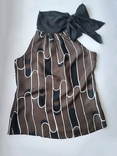 Шикарна 100% шовкова блуза з бантом бренд Zara, фото №11