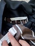 Шикарна 100% шовкова блуза з бантом бренд Zara, фото №12
