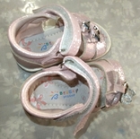 Босоножки детские для девочки на липучках, 19-й размер, стелька - 13.5 см., фото №10