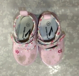 Туфельки детские для девочки на липучках, 20-й размер, стелька - 14.7 см, фото №3