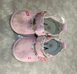 Туфельки детские для девочки на липучках, 20-й размер, стелька - 14.7 см, фото №5