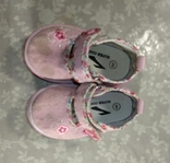 Туфельки детские для девочки на липучках, 20-й размер, стелька - 14.7 см, numer zdjęcia 6