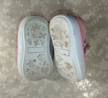 Туфельки детские для девочки на липучках, 20-й размер, стелька - 14.7 см, фото №9