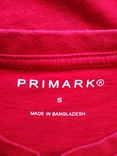 Футболка чоловіча червона стрейчева PRIMARK p-p S, фото №6