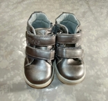 Ботиночки детские для мальчика на липучках, 21-й размер, стелька 15.0 см, фото №3