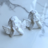 Сережки пусети нові з ангелами амури, фото №9