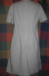 Вінтажний сукня -халат льняний з ручною вишивкою., photo number 9