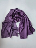 Стильный шелковый женский шарф палантин, Италия, фото №12