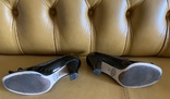 Туфли лакированные clarks, натуральная кожа, р.36/uk3,5, фото №7