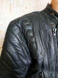 Потужна мотокуртка. Шкіряна чоловіча куртка SPORTEX p-p 40, numer zdjęcia 6