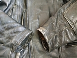 Потужна мотокуртка. Шкіряна чоловіча куртка SPORTEX p-p 40, фото №11