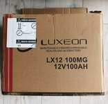 Акумулятор Luxeon 100Ah, фото №4