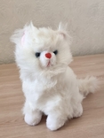 Іграшка "кішка біла" вінтаж, фото №2
