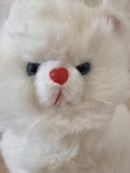 Іграшка "кішка біла" вінтаж, фото №4