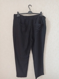 Papaya Льняные красивые женские брюки черные 18 на 54, photo number 9