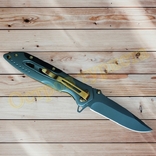 Нож складной CM 84 Flipper выкидной с клипсой, фото №5
