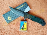 Нож складной CM 96 Flipper с клипсой Хаки, фото №2