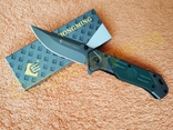 Нож складной CM 96 Flipper с клипсой Хаки, фото №3