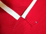 Кофта червона жіноча TOMMY HILFIGER коттон p-p L(ближче до S), numer zdjęcia 8