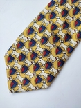 Шелковый оригинальный галстук Pierre Clarence,премиум бренд Франция, фото №9
