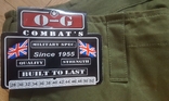 Штани армії Австралії O-G Combat Clothing Thatchreed Uniforms Pre-Shrunk, photo number 3