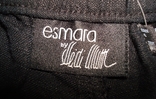 Esmara Льняные красивые женские шорты черные EUR 42, фото №7