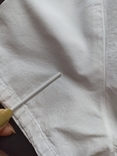 Gerry Weber красивая женская блузка хлопок белая по низу волан, фото №12