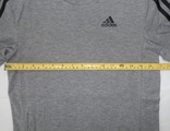 Футболка Adidas сіра розмір XS, numer zdjęcia 9
